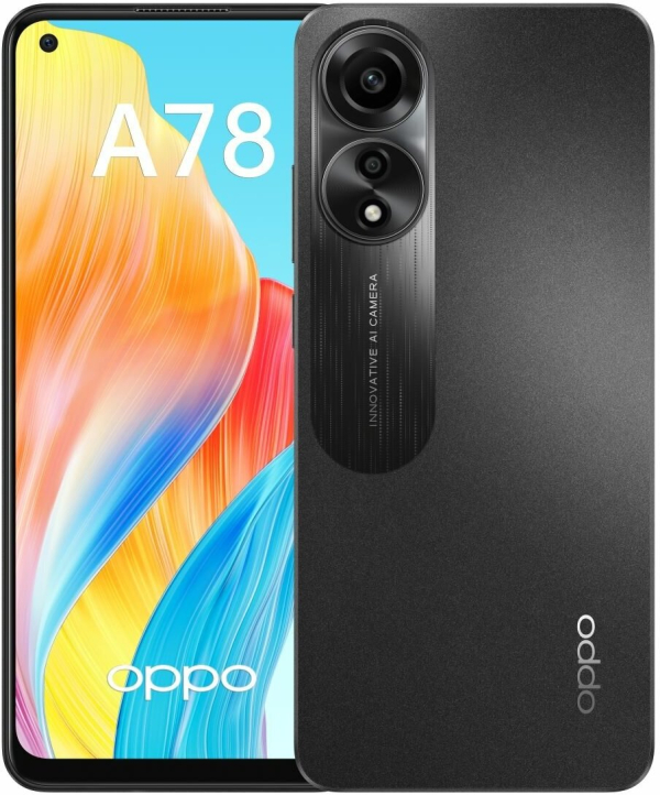 Купить Смартфон OPPO A78 8/128Gb, черный